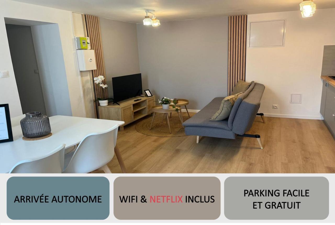 Studio Carnot - Proche Docks 76, Kindarena Et Centre Ville De Rouen - Stationnement Gratuit - Netflix - Wifi Deville-les-Rouen Ngoại thất bức ảnh